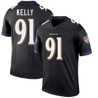 Legend Xavier Kelly Men's Baltimore Ravens Jersey - Black