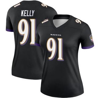 Legend Xavier Kelly Women's Baltimore Ravens Jersey - Black