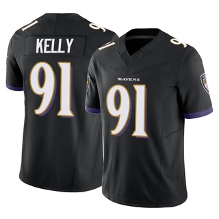 Limited Xavier Kelly Men's Baltimore Ravens Vapor F.U.S.E. Jersey - Black