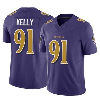 Limited Xavier Kelly Men's Baltimore Ravens Vapor F.U.S.E. Jersey - Purple